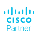 Cisco Partner logo showing that we partner with Cisco to provide the best and most assertive IT Solutions for business in the are of Miami Dade County.