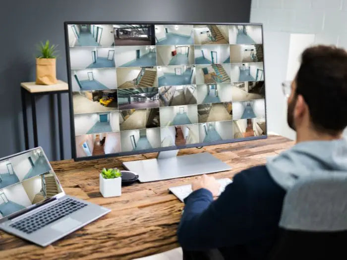 Security Camera Services by Prime Tech Support for Business Clients in Miami - Visual representation showcasing professional security camera solutions offered to businesses in the Miami area